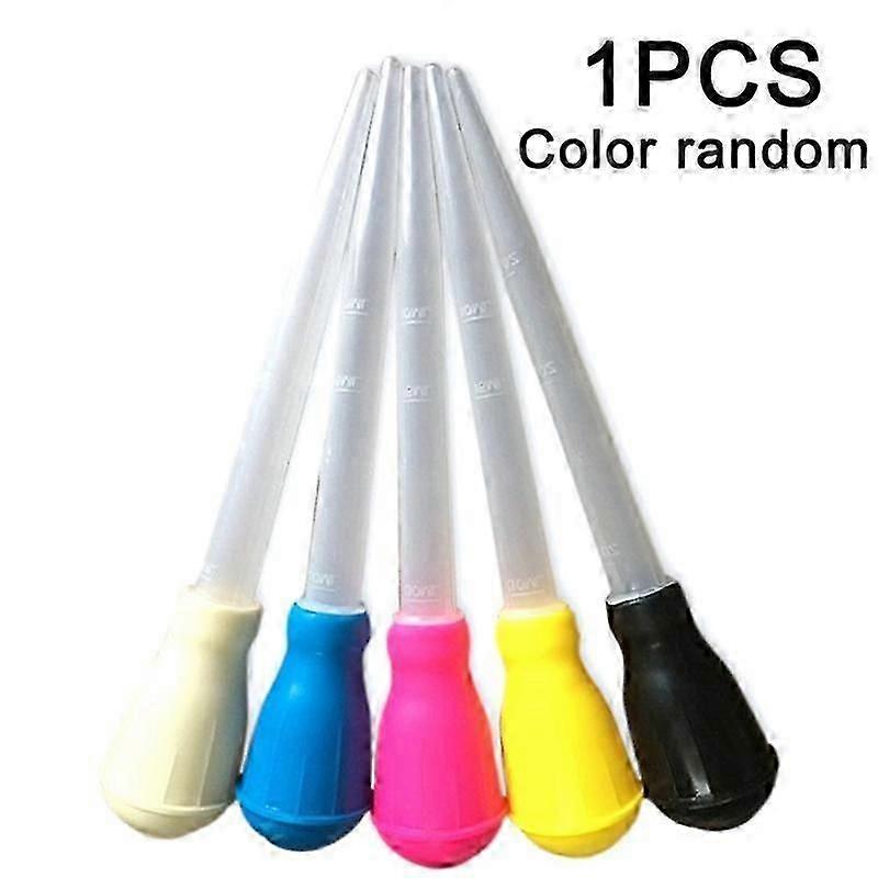 Turkey Baster Meat BBQ Pump Pipe Food Basting Measuring Tubes Resistant
