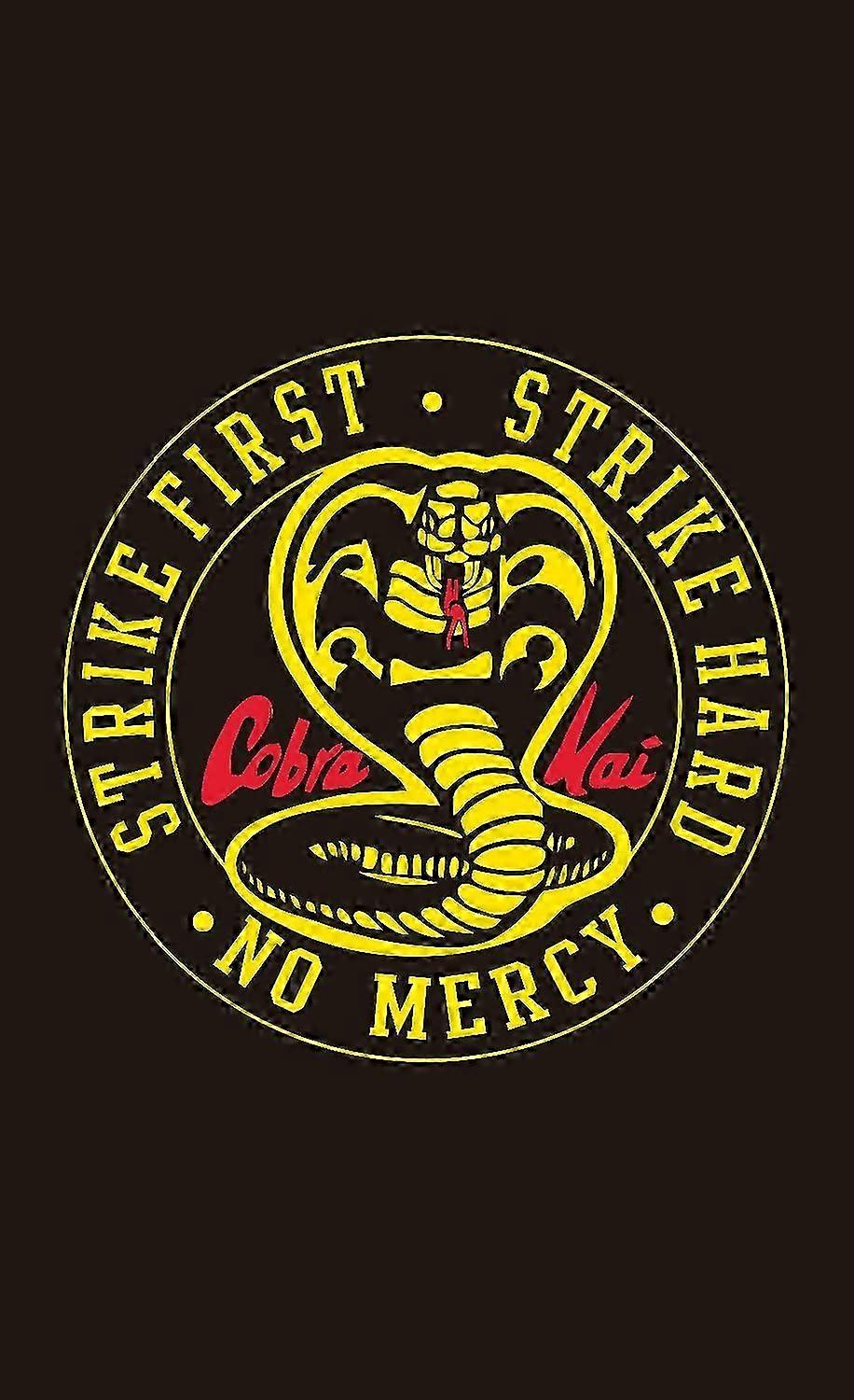 3x5ft Cobra Kai Strike First Karate Kid Flagge 150x90cm Polyester Banner