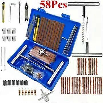 Araba Lastiği Tamir Aracı Lastik Tamir Takımı Saplama Aracı Seti Oto Bisiklet Motosiklet Lastik Tamir Delinme Tapası Araba Aksesuarları