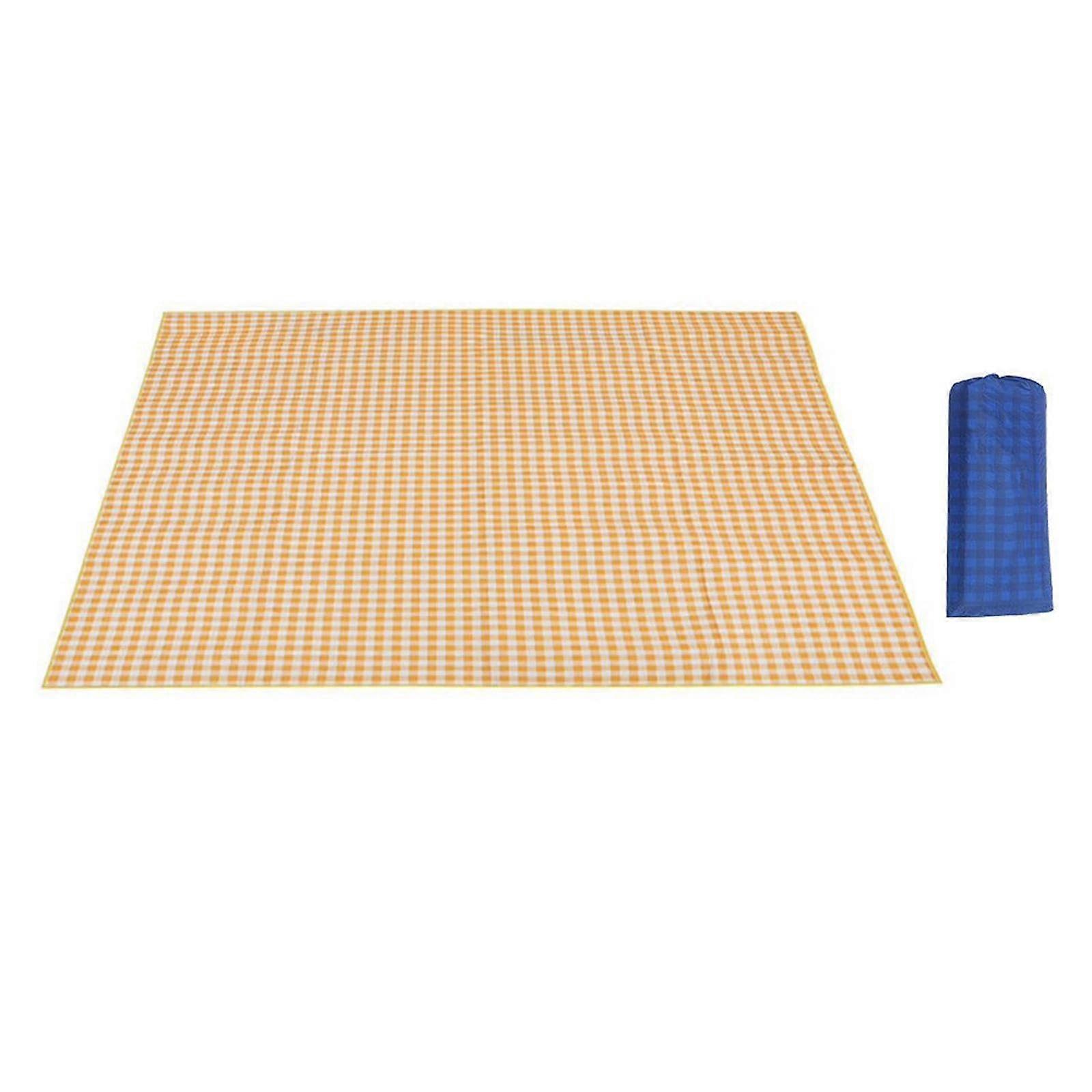 Thickened Picnic Mat Beach Mat Water Resistant Spring Outing Grass Pads Picnic Pad for Park Spring Summer Lawn Music Festival, L