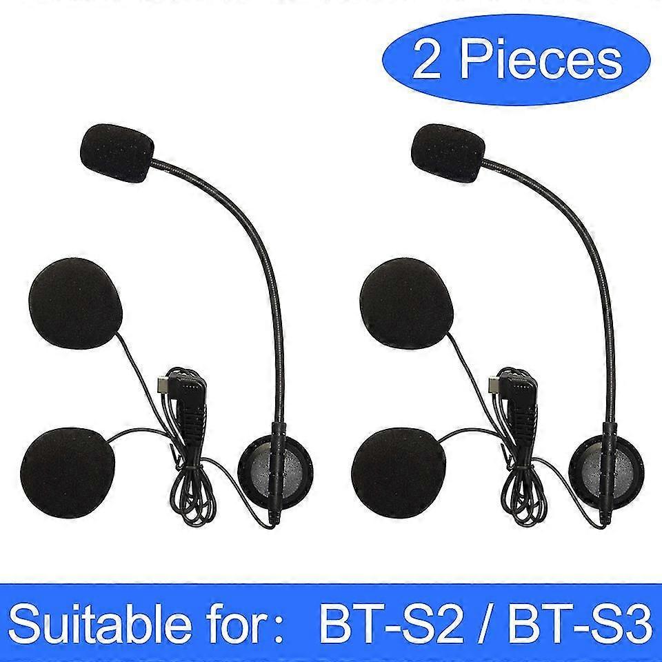 Bt-s2 S3 Headphone Intercom Headset Earphone Type-c Interface Motorcycle Wireless Bluetooth Intercom Hard/soft Microphone~11038