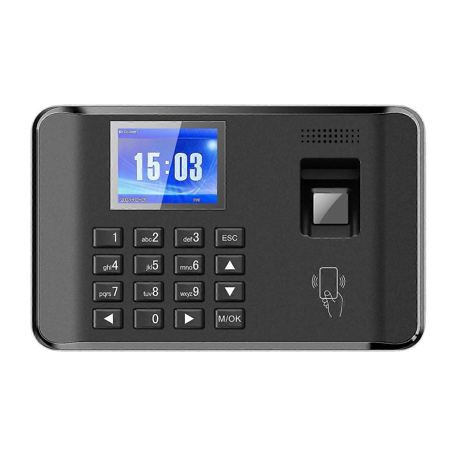 Intelligent Biometric Fingerprint Password Attendance Machine Time Clock Employee Checking-in Record