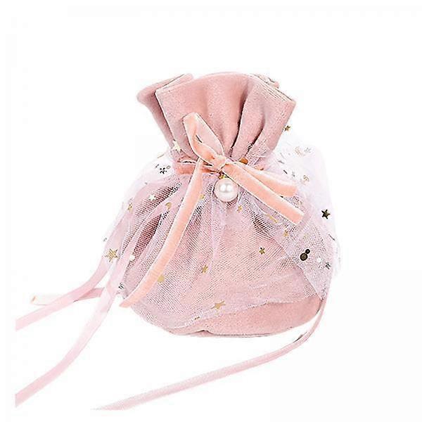 Luksuriøs fløyelsgavepose til bryllup og fester