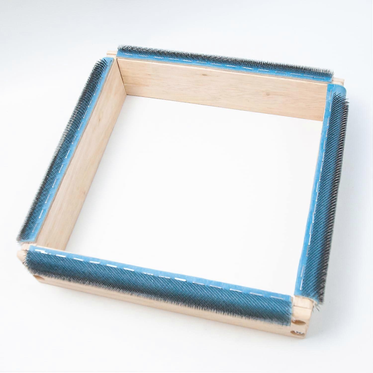 Punch Needle Gripper Strip Rug Frame Hooking 10' x 10' Durable Adjustable Textile Art Tool for Rug Making