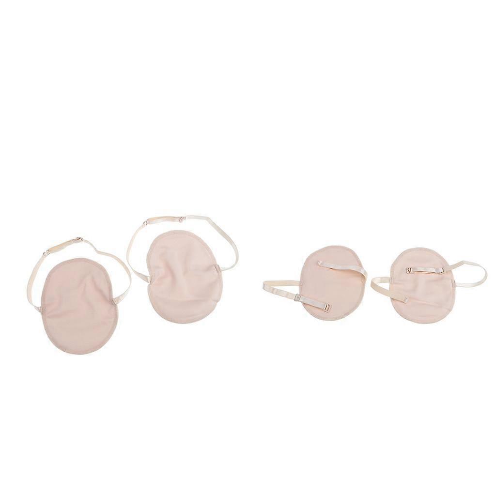 2 Pairs Underarm Sweat Shield Pad / Hyperhidrosis Armpit Sweat Absorbing Guards