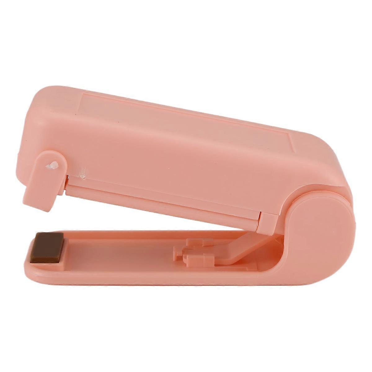 Storage Bag Mini Sealing Machine for Food Snack Kitchen Pink