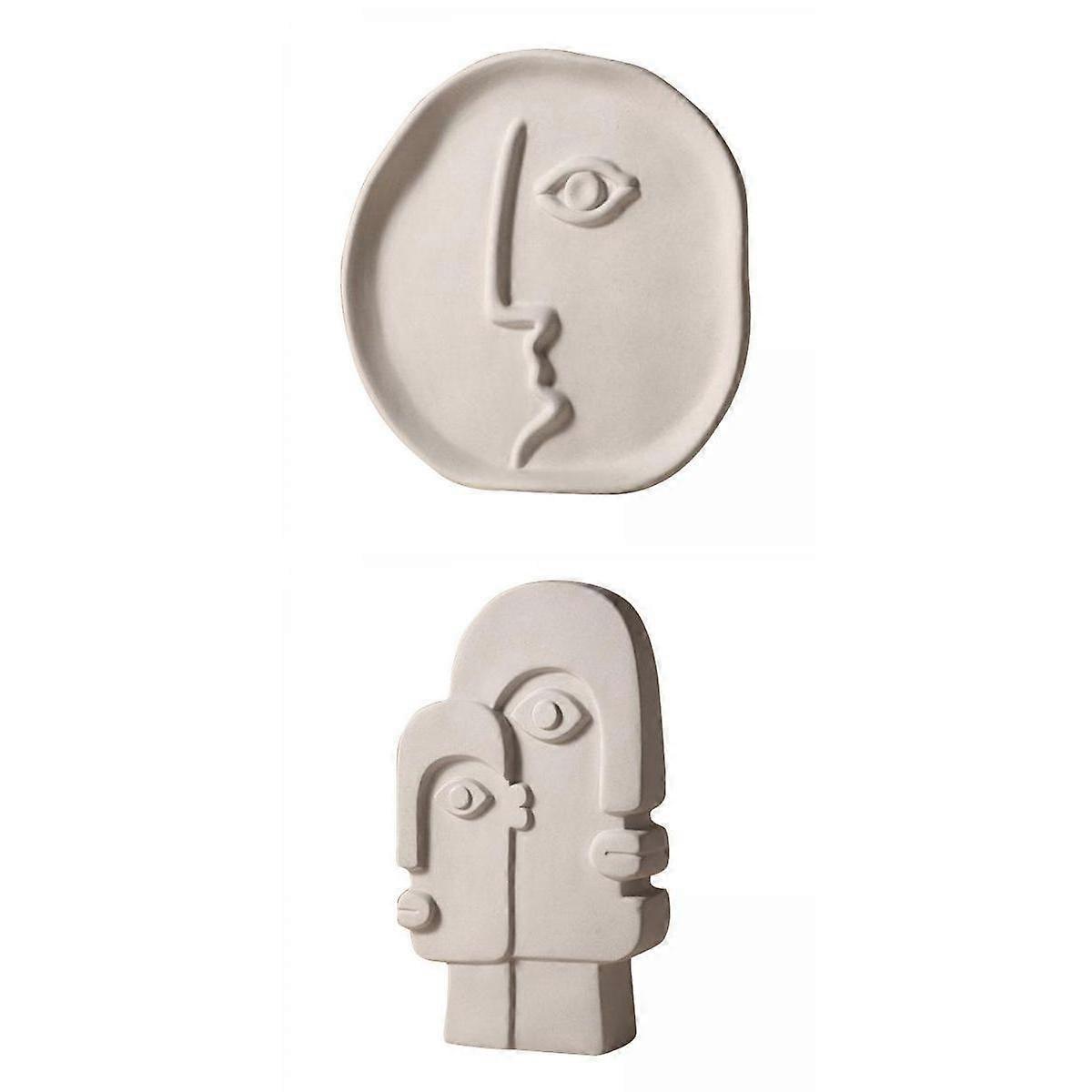 2Pcs Abstract Flowers Pot for Wedding Centerpiece Decoration