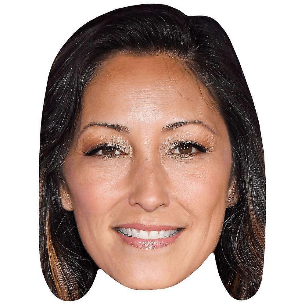 Christina Chang (Smile) Celebrity Mask, Flat Card Face