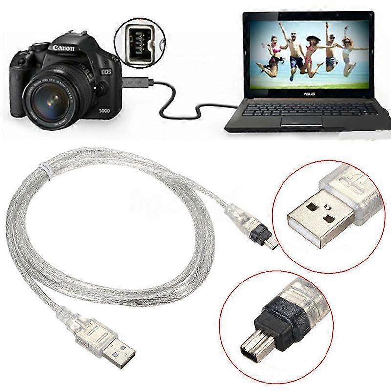 Mini DV MiniDV USB cable FireWire IEEE 1394 HDV camcorder for editing on PC