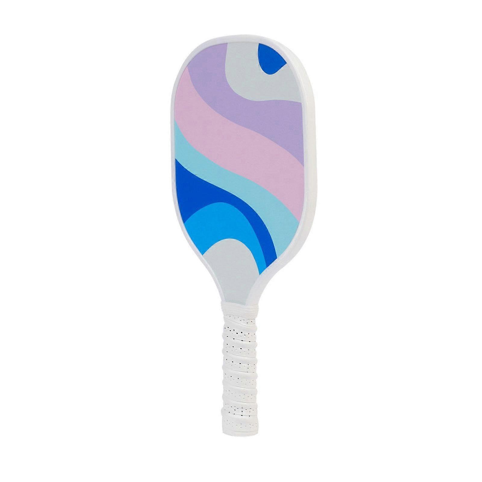 Pickle Ball Wooden Bat - Portable Non-Slip Grip Bat for Adults & Kids - Pink Color - Ideal for Family Fun & Games