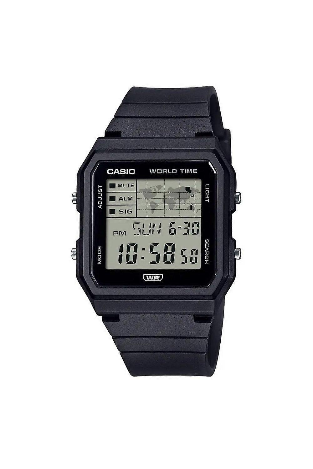 Men's Casio Gents Vintage Five Alarm World Map Watch LF-30W-1AEF