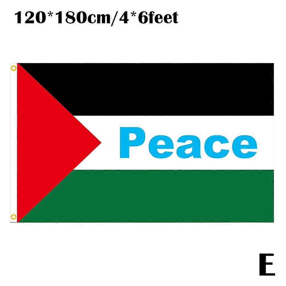 PALESTINE5 PALESTINIAN FREEDOM FLAG 3x5 Ft Polyester Flag