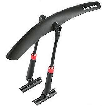 WEST BIKING YP0714030 Road Bike Front Fender PP Quick Release Bicycle Mudguard