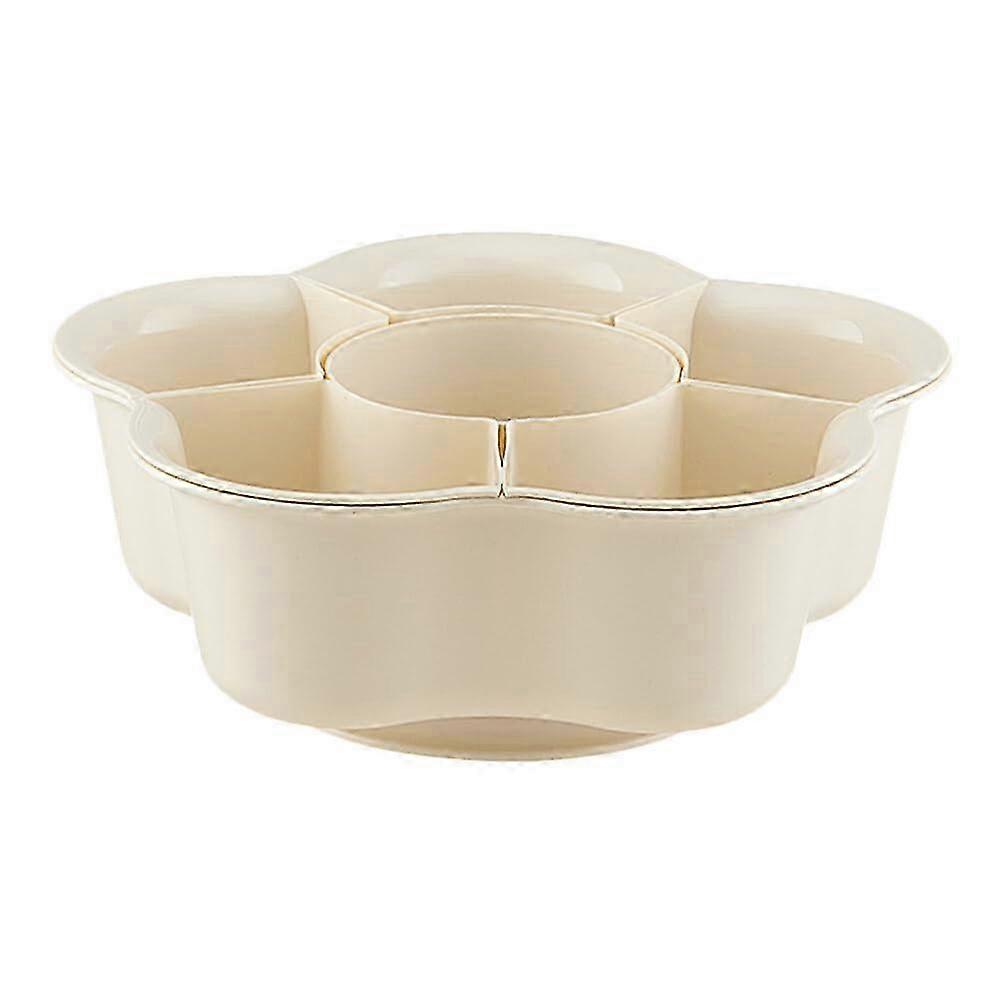 Rotatable Divided Serving Platter Ideal for Party Favors and Suitable for Hot Pot Serving