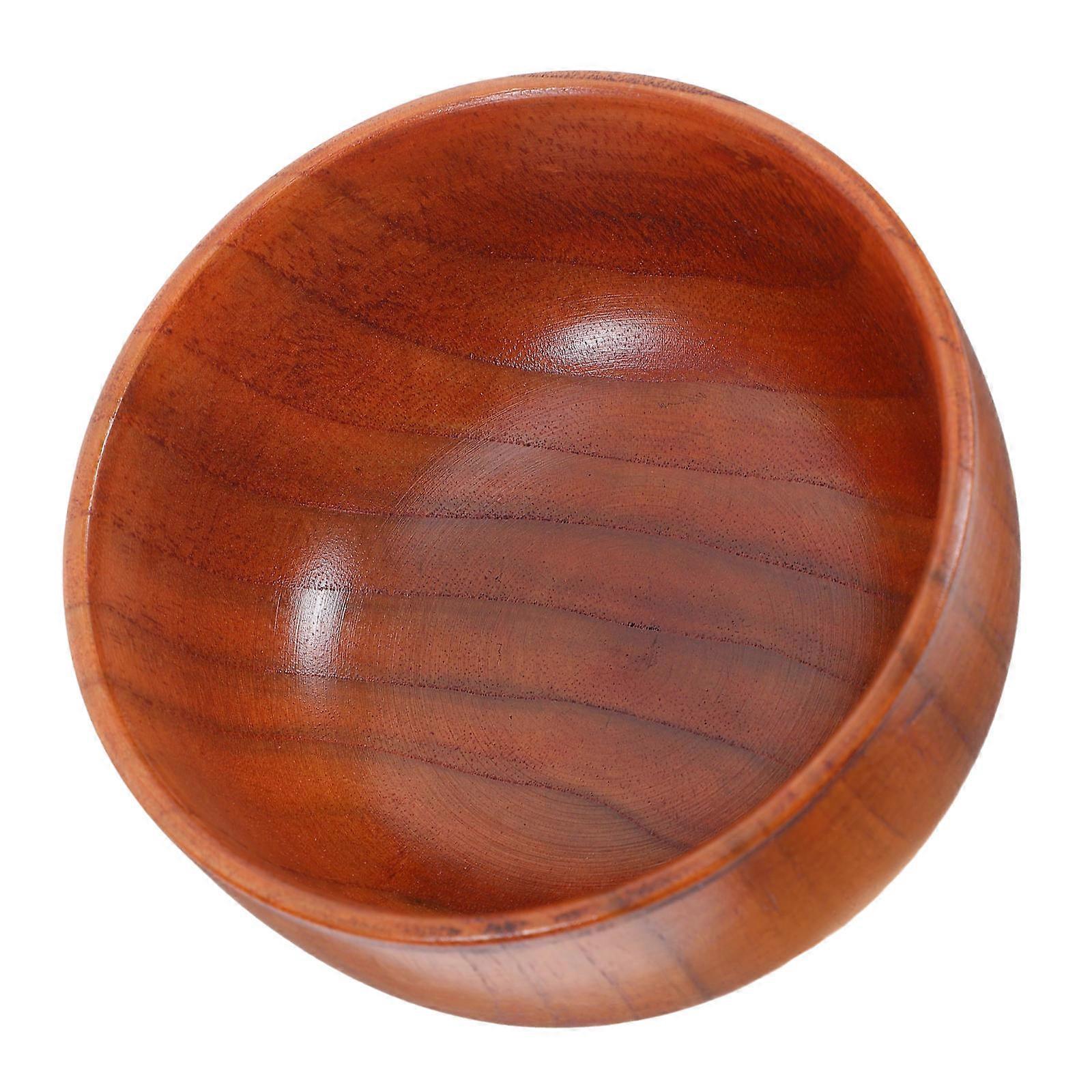 Smooth Wooden Salad Bowl, Creative Design, Enhances Every Gathering