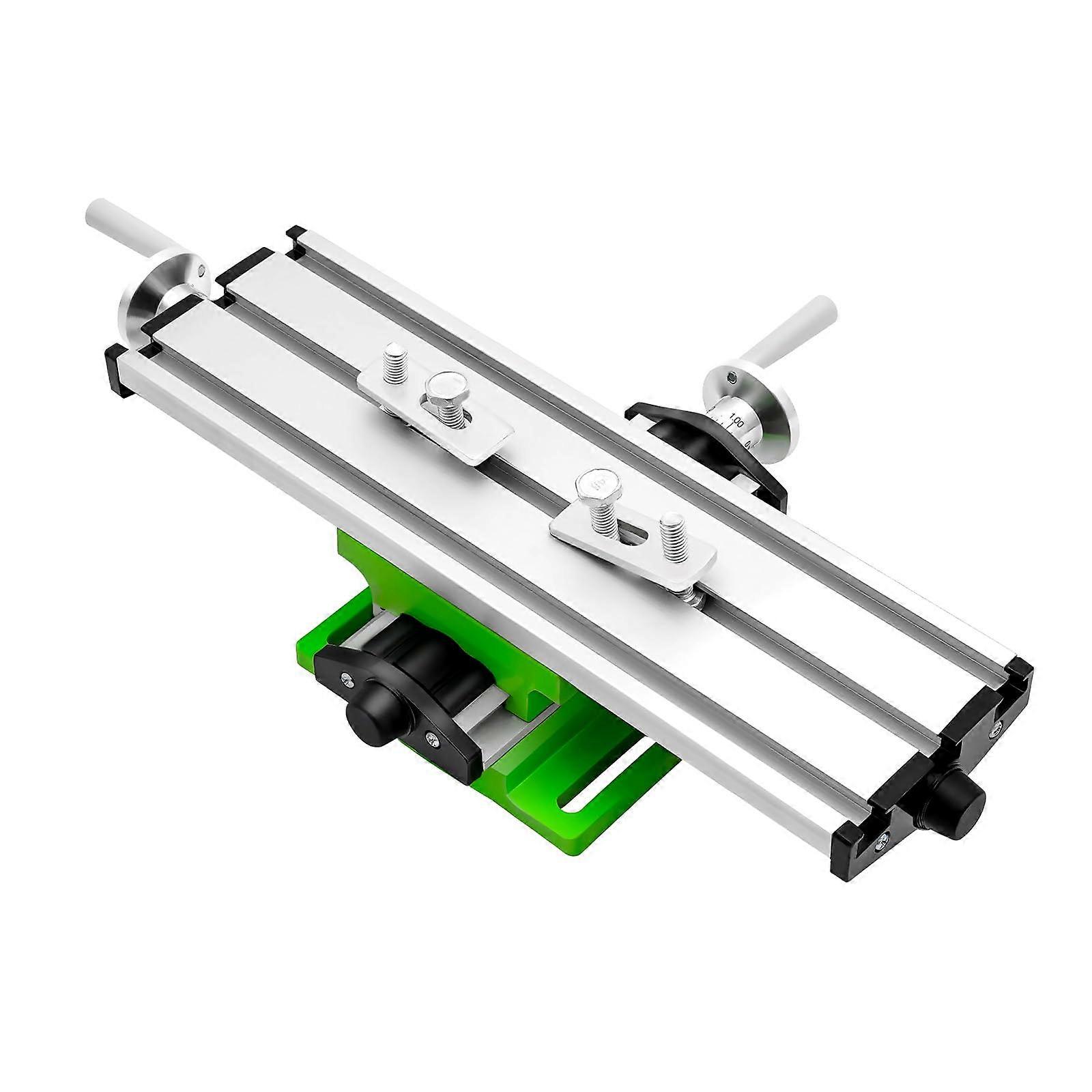 Mini Milling Machine Worktable Multifunction Working Table XY 2Axis Cross Table Bench Drill Electric Drill Holder
