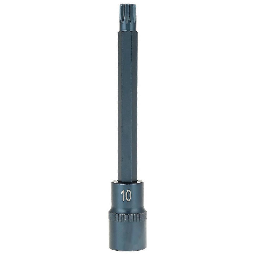 12 Point Electric Screwdriver Socket Bit Power Tool Drive Sockets 1/2" 150mm (M10)