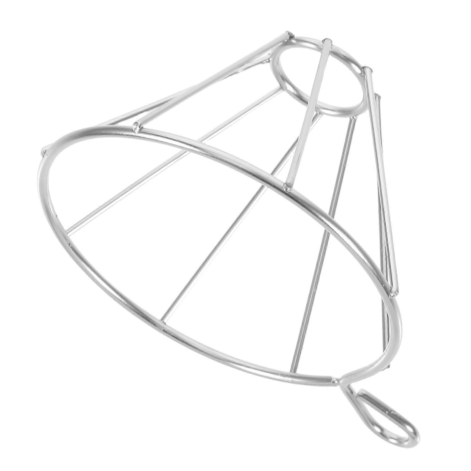 Strainer Funnel Stainless Steel Home Use Silver 12.50X9.70X7.50CM Paper Filter Holder 1Pack