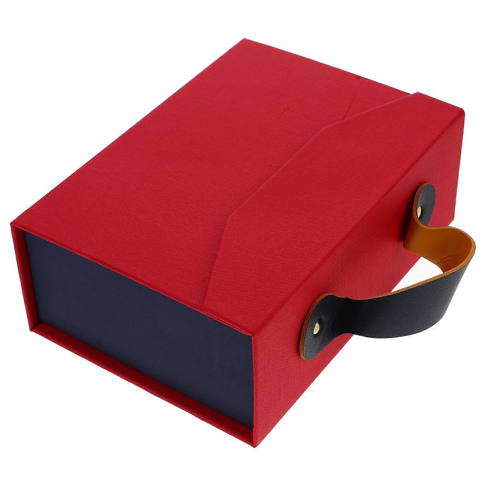Decorative Storage Boxes With Lids present Box For Party Festival Rectangular Shape 1Set