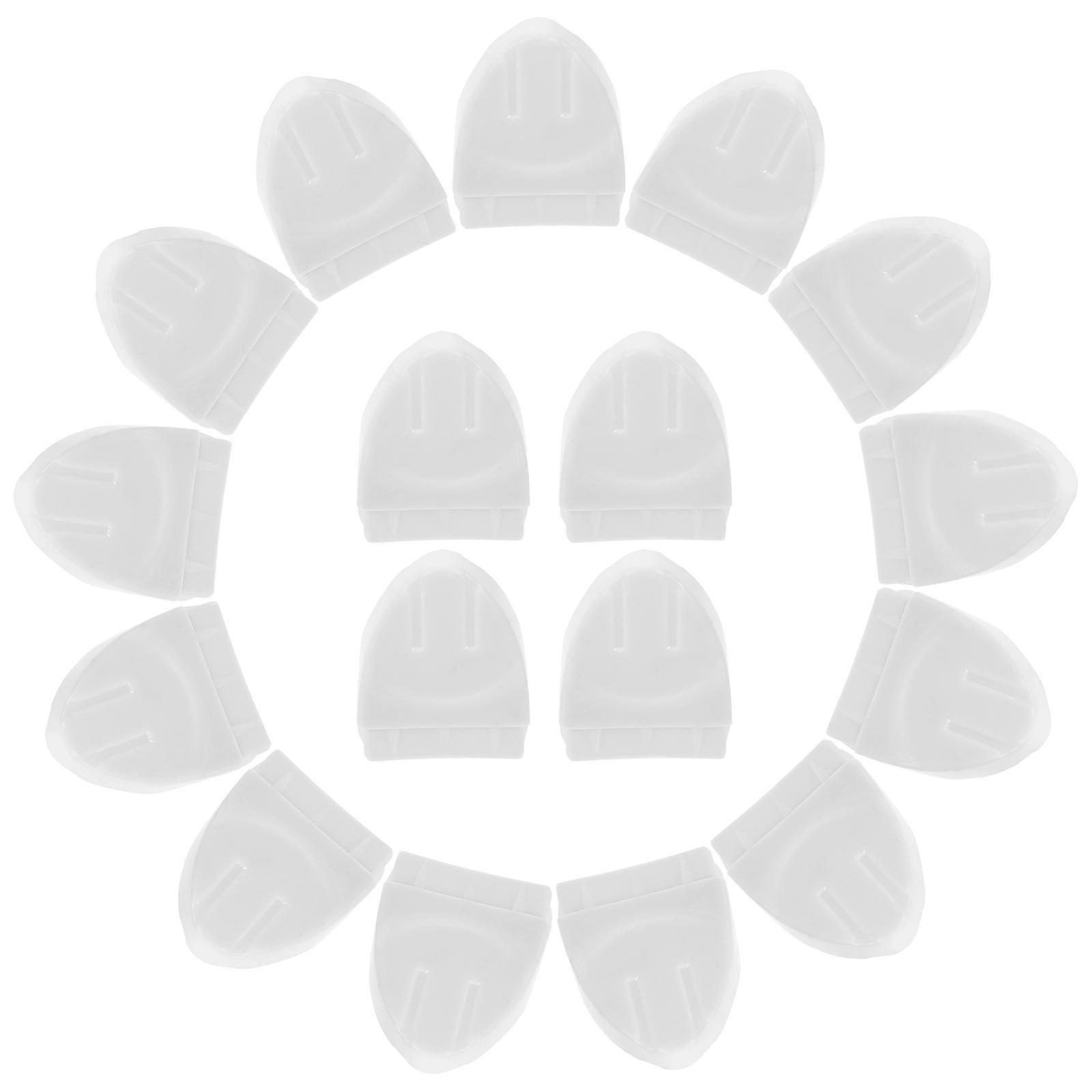 Plastic Fence Post Covers Prevent Weathering Simple Structure Design Yard Landscapers 20Pcs