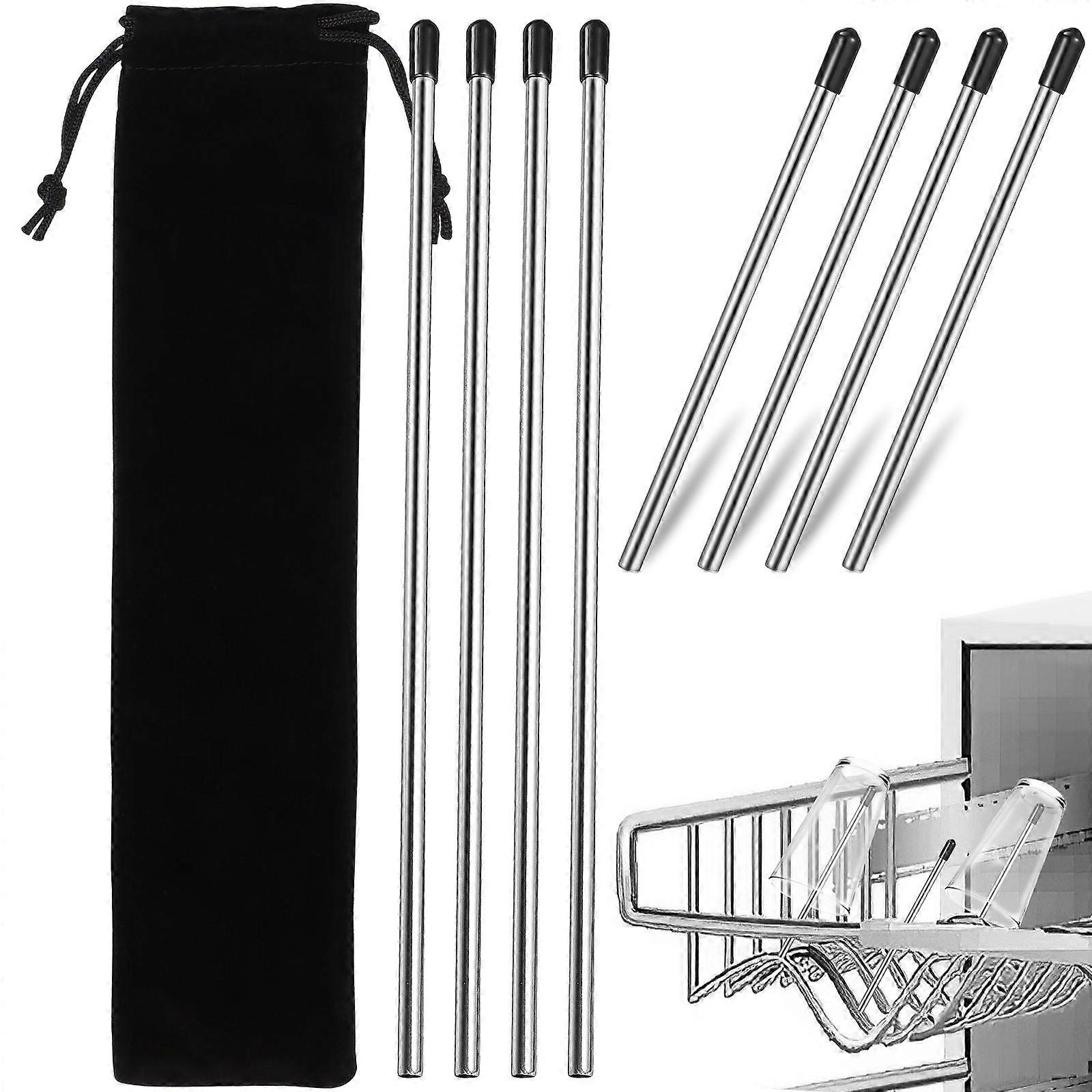 Bottle Drying Rack Sticks Dishwasher Tall Bottle Insert Cylindrical Families 8Pcs