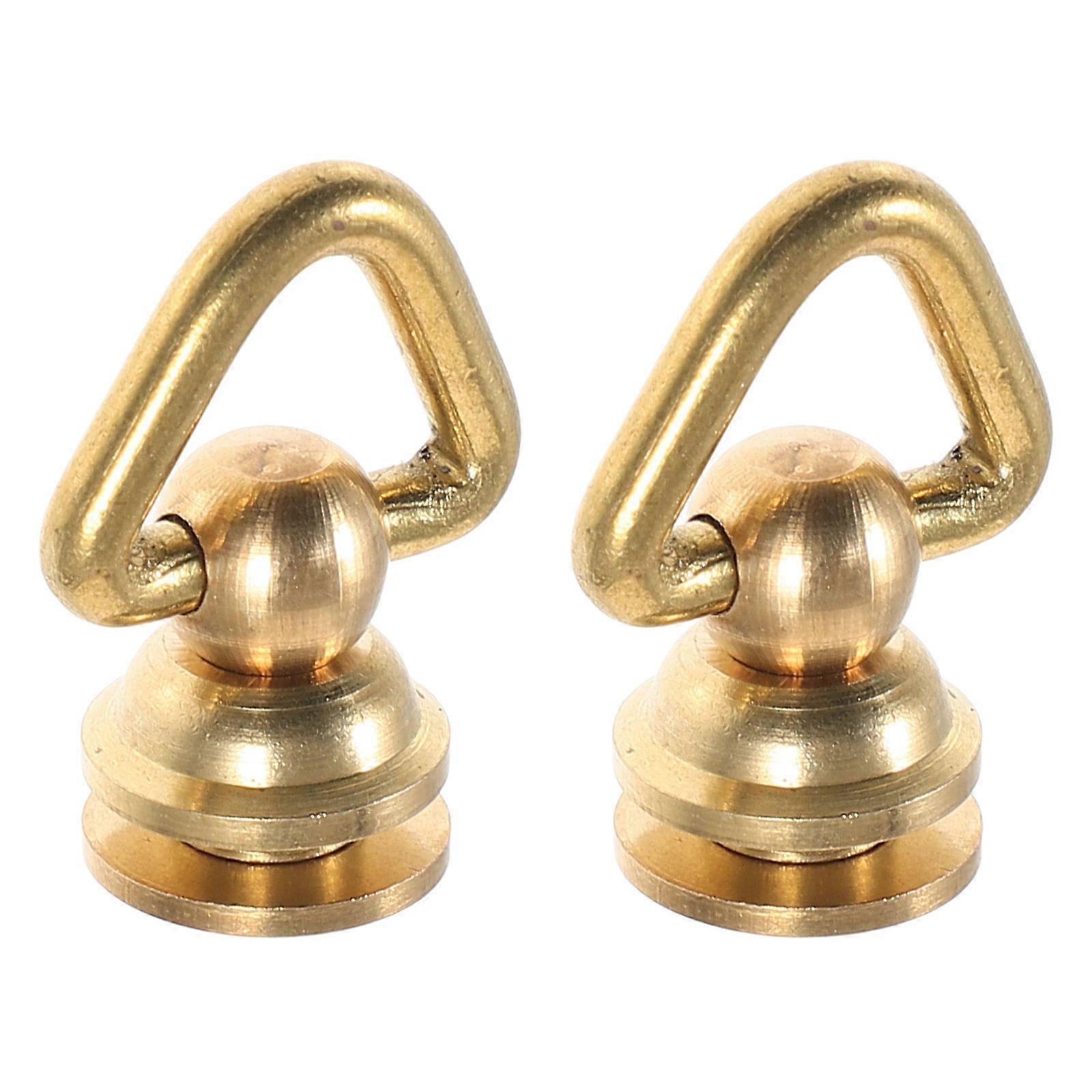 Handbag Hardware Triangle Ring Buckle Diy Projects Artisans 2Pcs