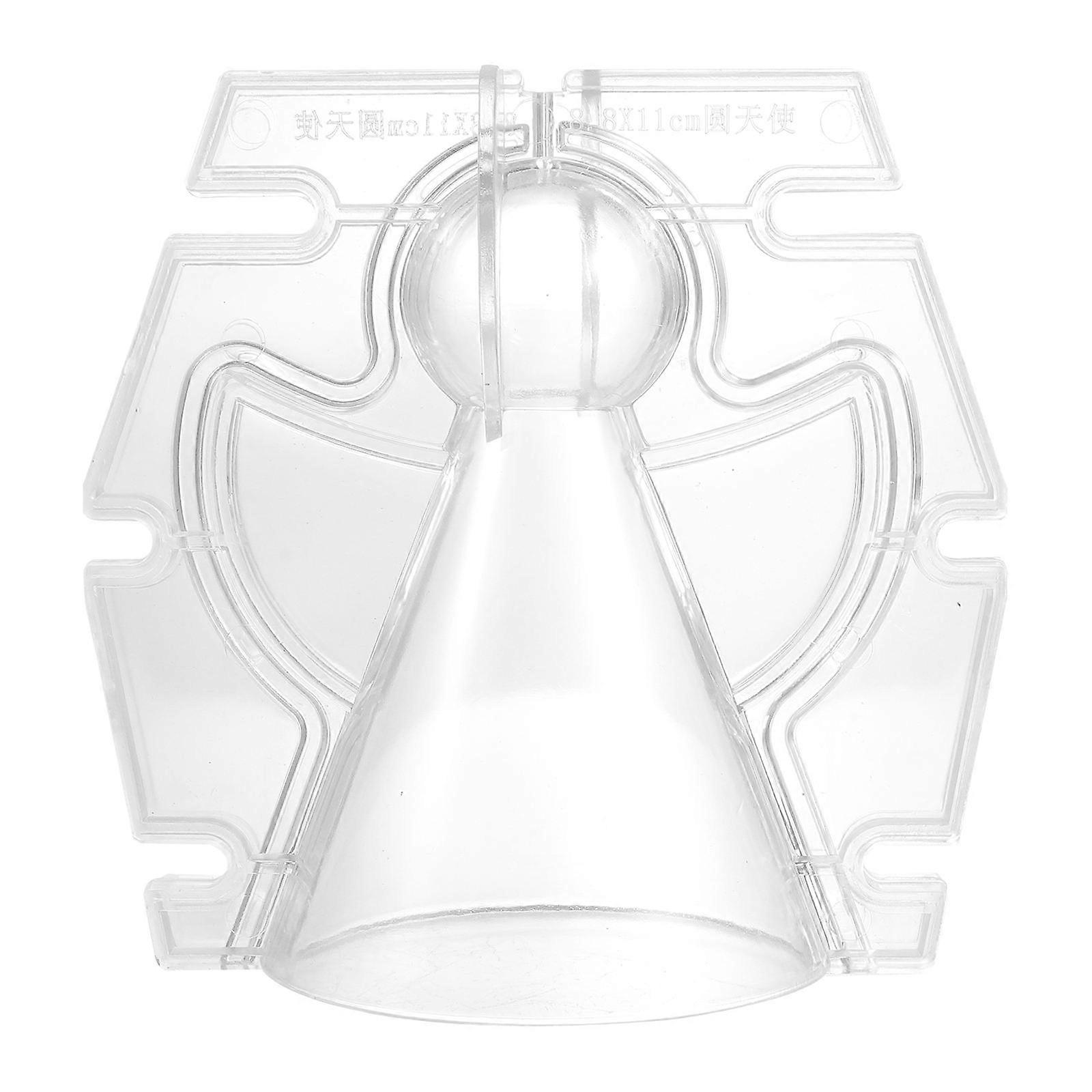 Engelsflügel Kerzenform Transparente Bastelkreation Heimdekoration 8X7,5cm