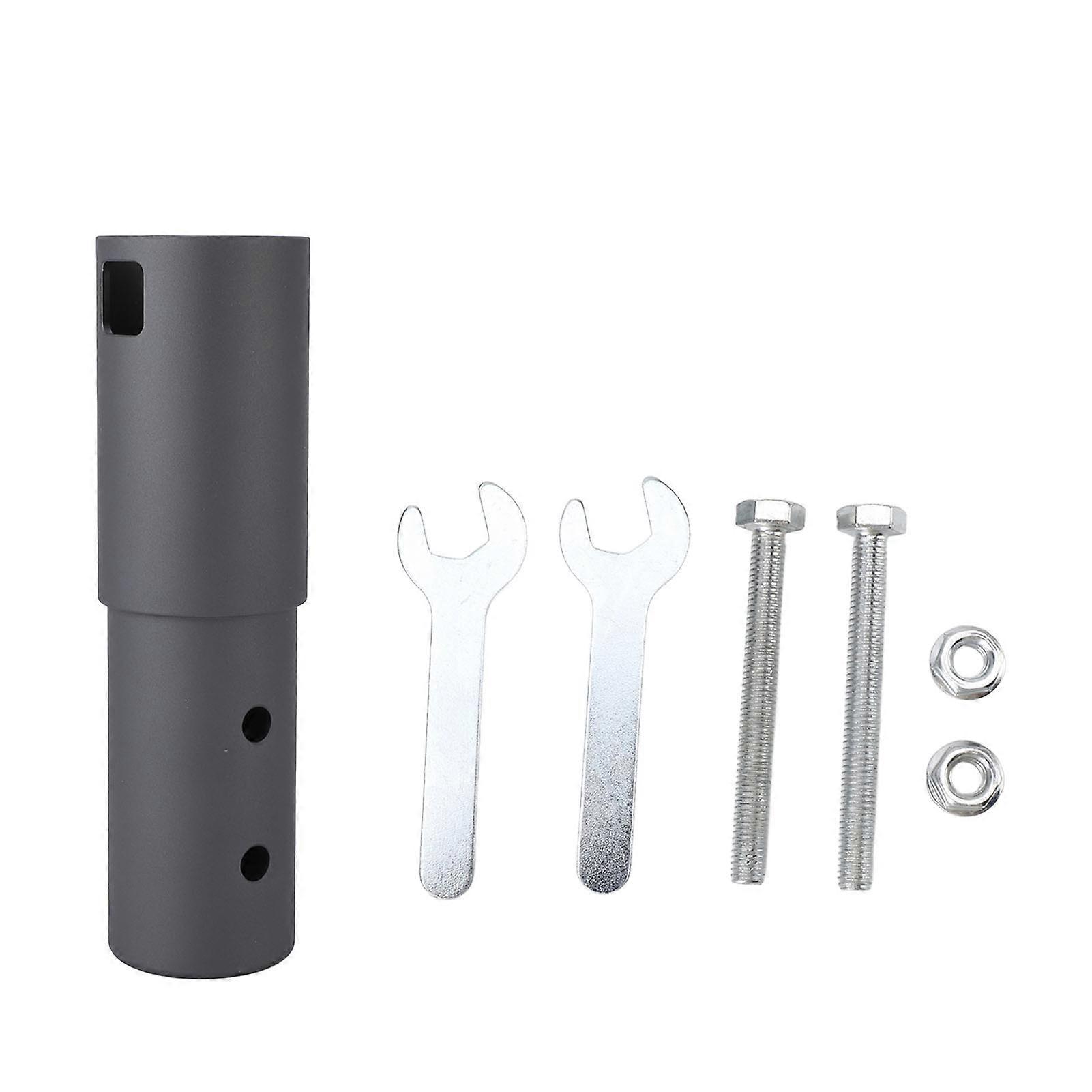 Starlink Pipe Adapter, Aluminum Alloy Snap-in Mounting Kit, Adapter Bracket for V2 Rectangular Antenna, TV Mast, Satellite Mast