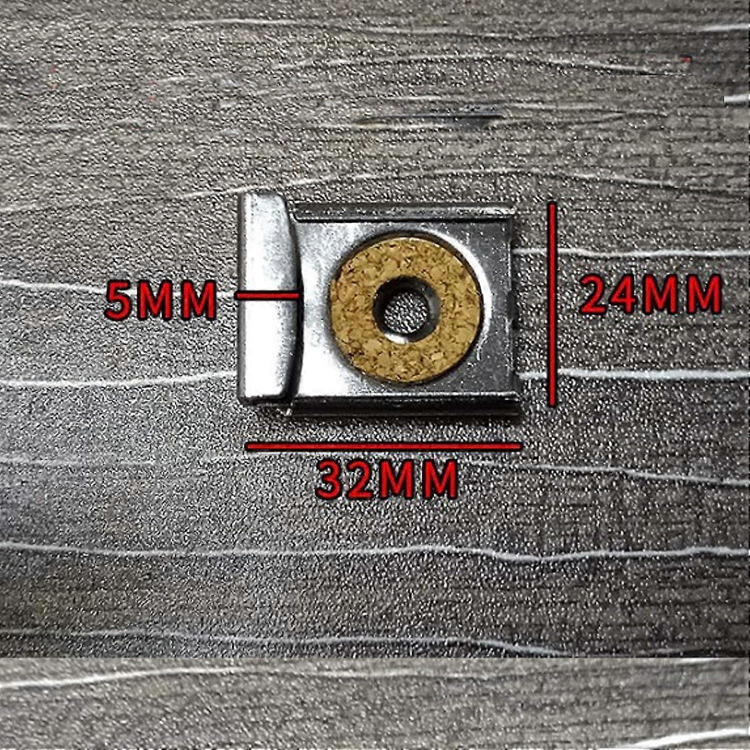 Mirror Clamps - 12 Adjustable Spring Wall Mounted Mirror Brackets