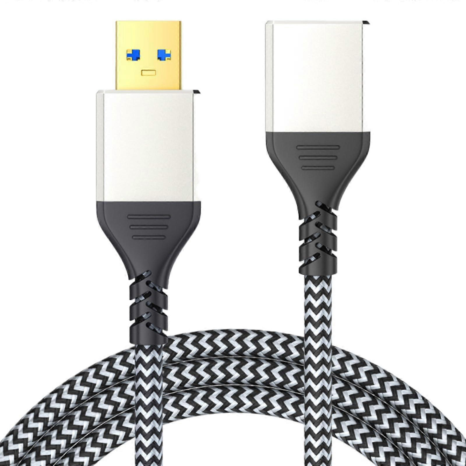 USB C Extension Short 0.5 m, Type C 3.1 Gen2 10 Gbps, 100W 4K @60Hz Compatible iPhone 16/15, M3 MacBook