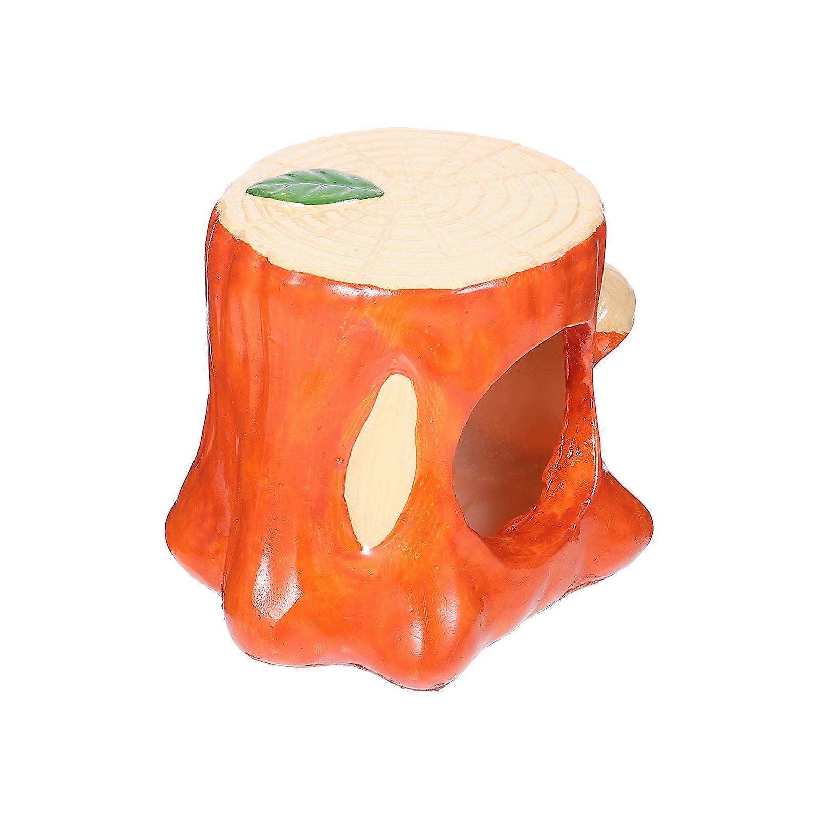 The **Trunk Cave Pet Shelter** is a creatively designed hideout for small animals like hamsters and chinchillas, offering a cozy, secure space that