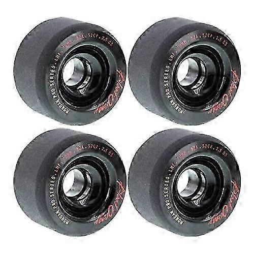 Belirli Markalara Uygun 70mm 82A Siyah Kaykay Tekerlekleri - 4'lü Set