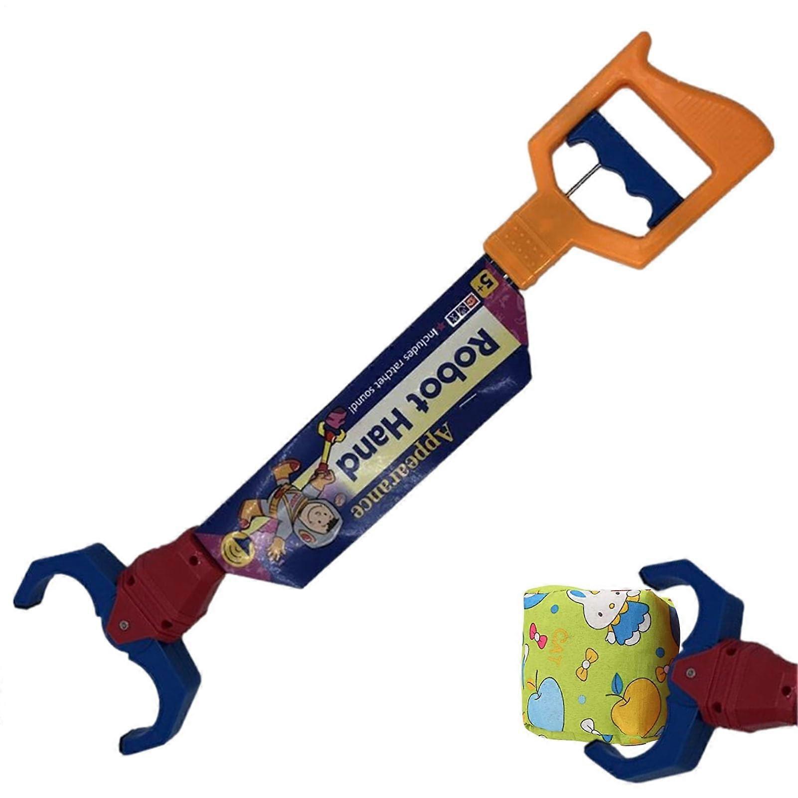 Kids Grabber Hand - Robot Hand Grabber Tool for Early Learning, Strong Gripping Blue Robot Claw, Hand Coordination Game