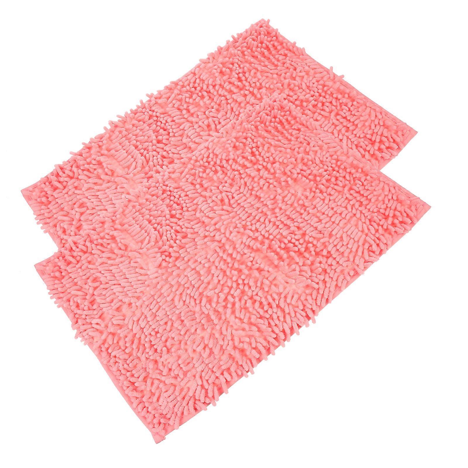 Hamster Sleeping Mat Household Hamster Mat Pink Rectangle Warm Keeping Comfortable Sleeping 2Pcs