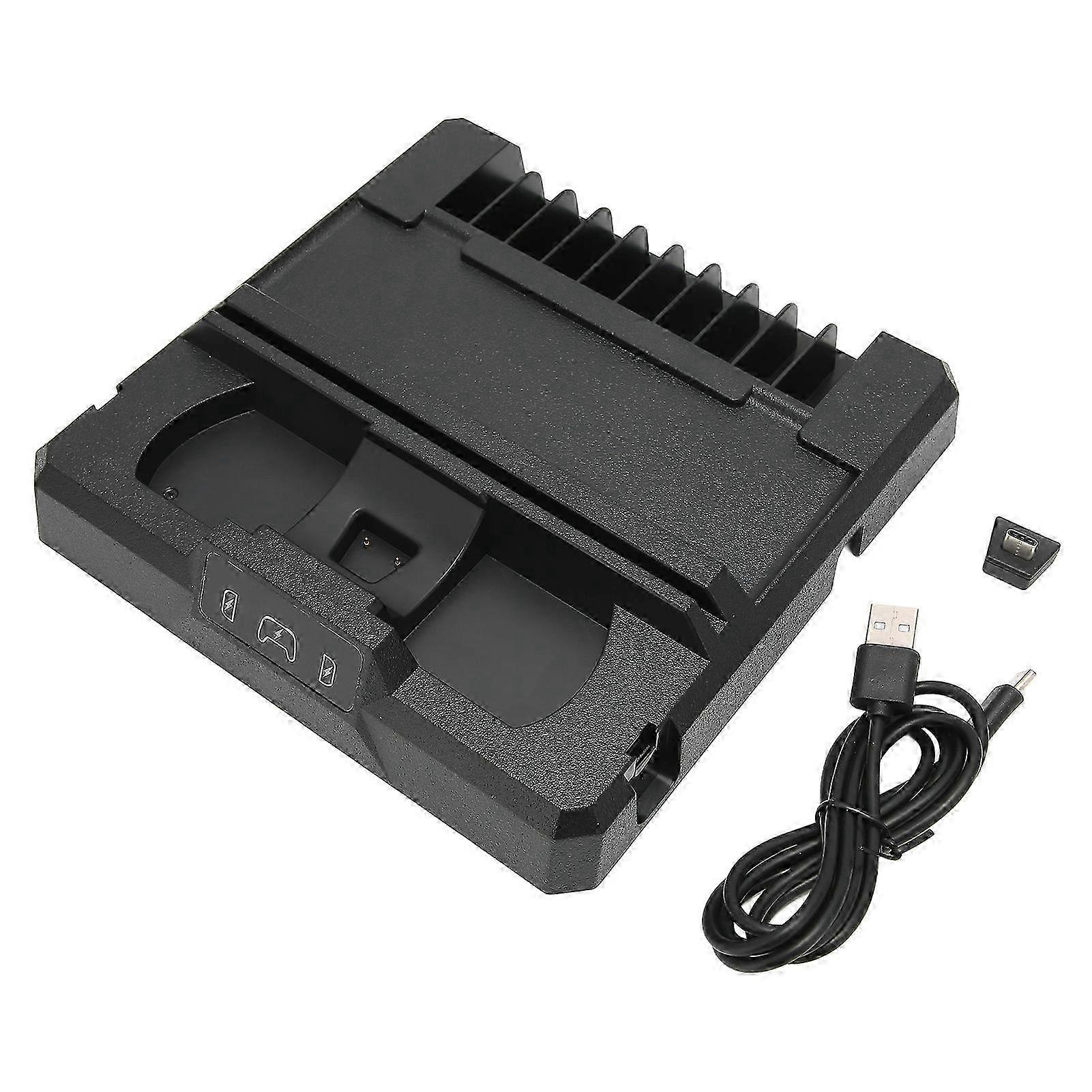 Charging Dock with Overcharge Protection and Easy Access, 10 Game Card Slots for Switch