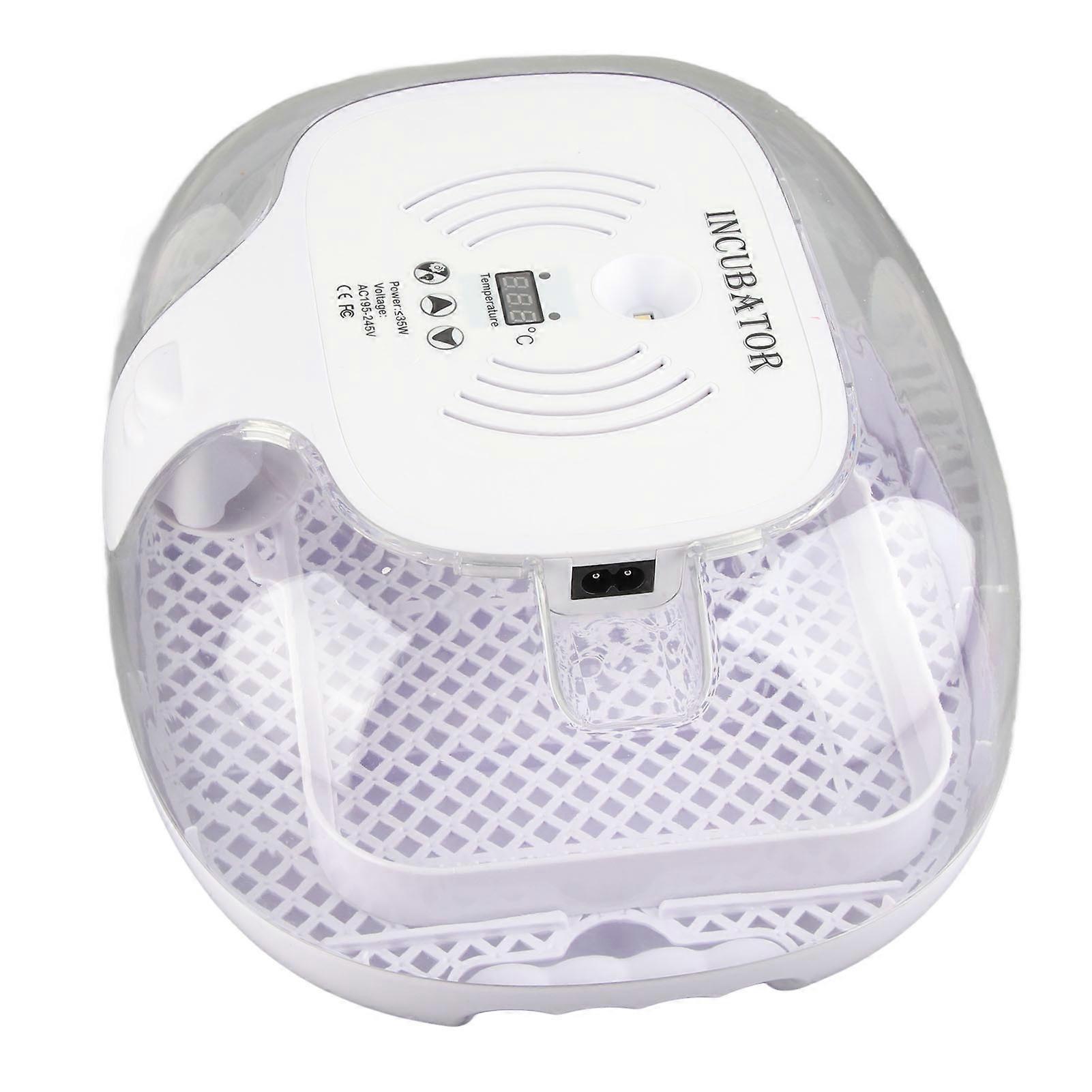 16-Egg Incubator with Auto Turning, Water, Temp Control, 220V EU