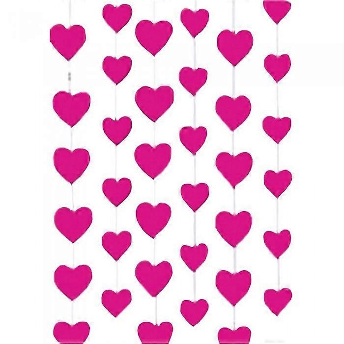 Amscan Hearts String Valentine's Day Hanging Decoration (Pack of 6)