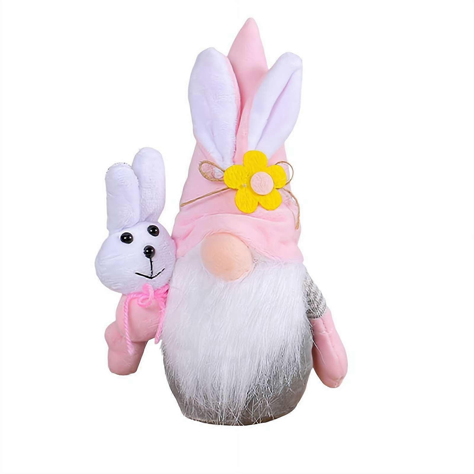 Plush Easter Bunny Handmade Swedish Tomte Elf Fabric Doll Rabbit Gifts Ref: 6820