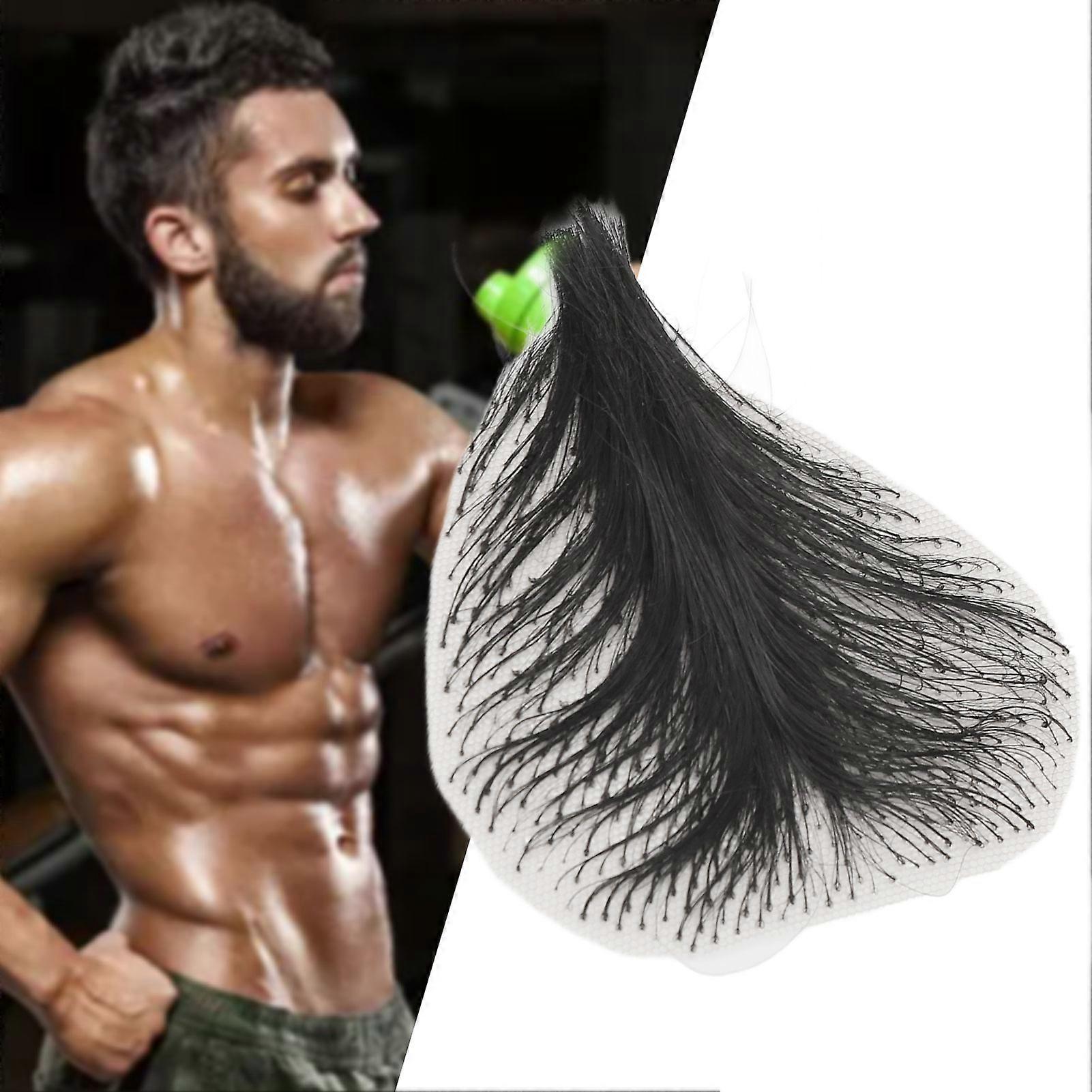 Doux Faux Poils Pubiens Hommes Femmes Respirant Synthétique Faux Cheveux Privés Accessoire Pour Ajouter Du Volume De Cheveux