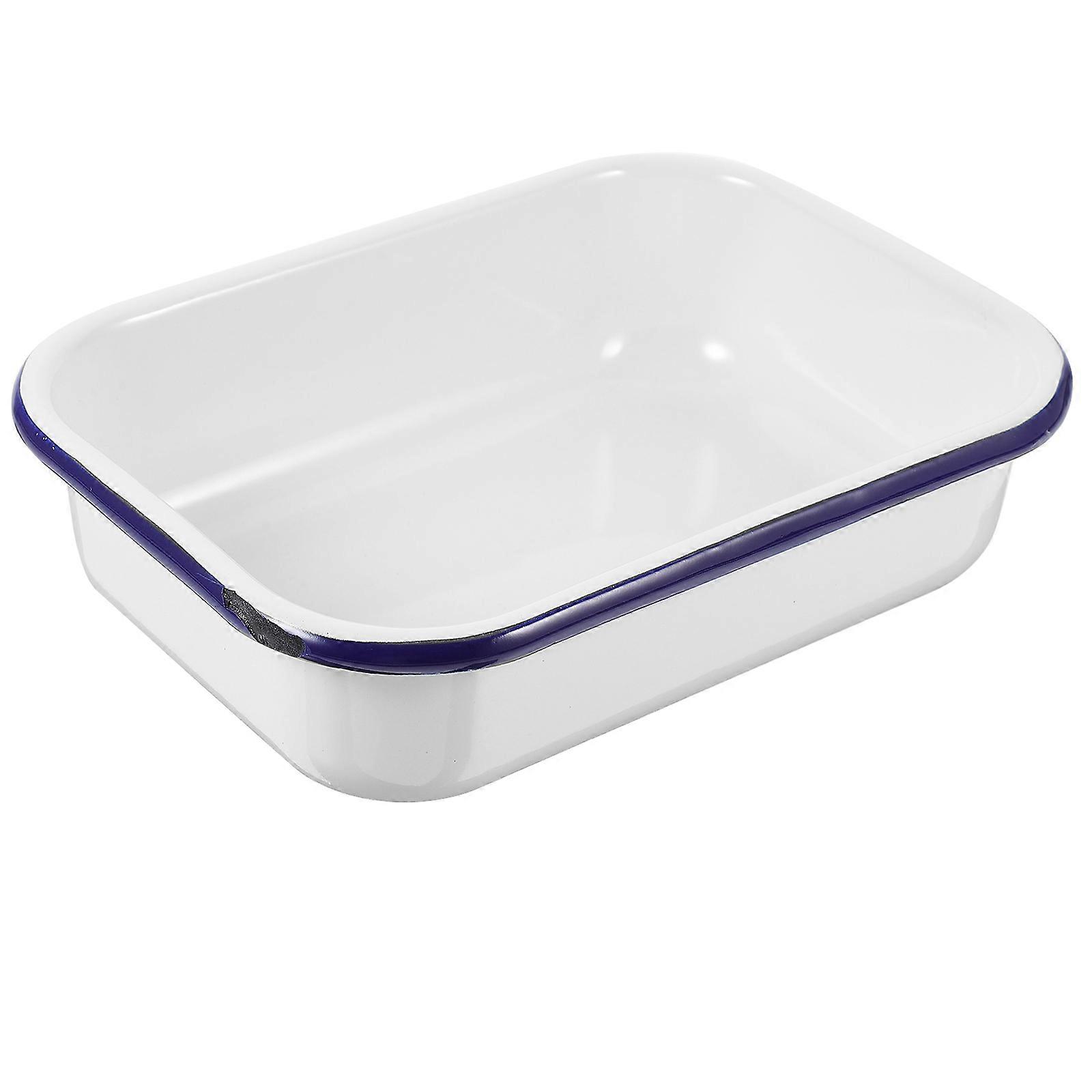 Oven Pans For Baking Rectangular Kitchenware 22.00X16.00X5.50CM Cooking 1Pack