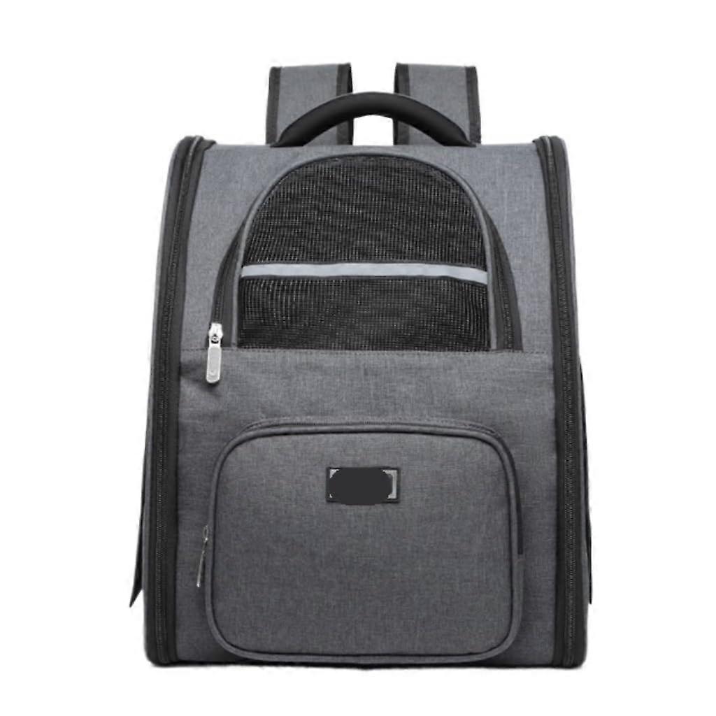Transport Box Dog Cat Backpack, Dog Carrier, Backpack, Foldable, for Travel, Cat Backpack with Breathable Mesh, Large Cat Bag, Transport Bag Cat (C)