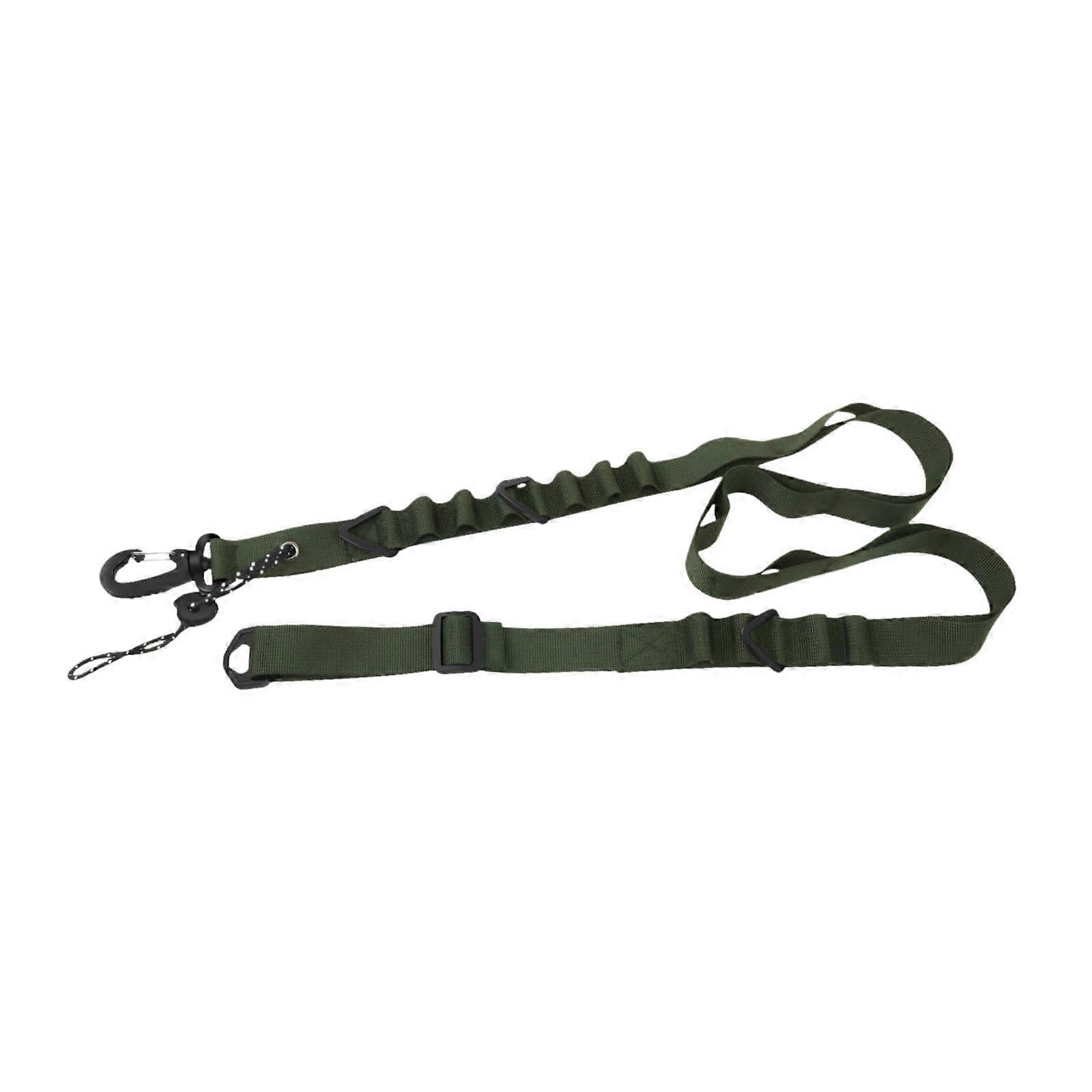 Camping Lanyard Hanger, Outdoor Hanging Rope, Adjustable Neck Strap, Multifunctional, Practical Camping Equipment for Climbing GrÜn