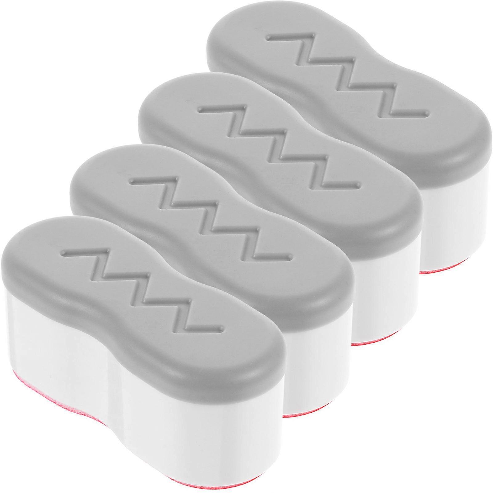 Toilet Seat Bumpers Toilet Lid Lifter Bidet Attachment Daily Use Multi 4.50X2.00X2.00CM Prevent Infection Improve Comfort 4Pcs
