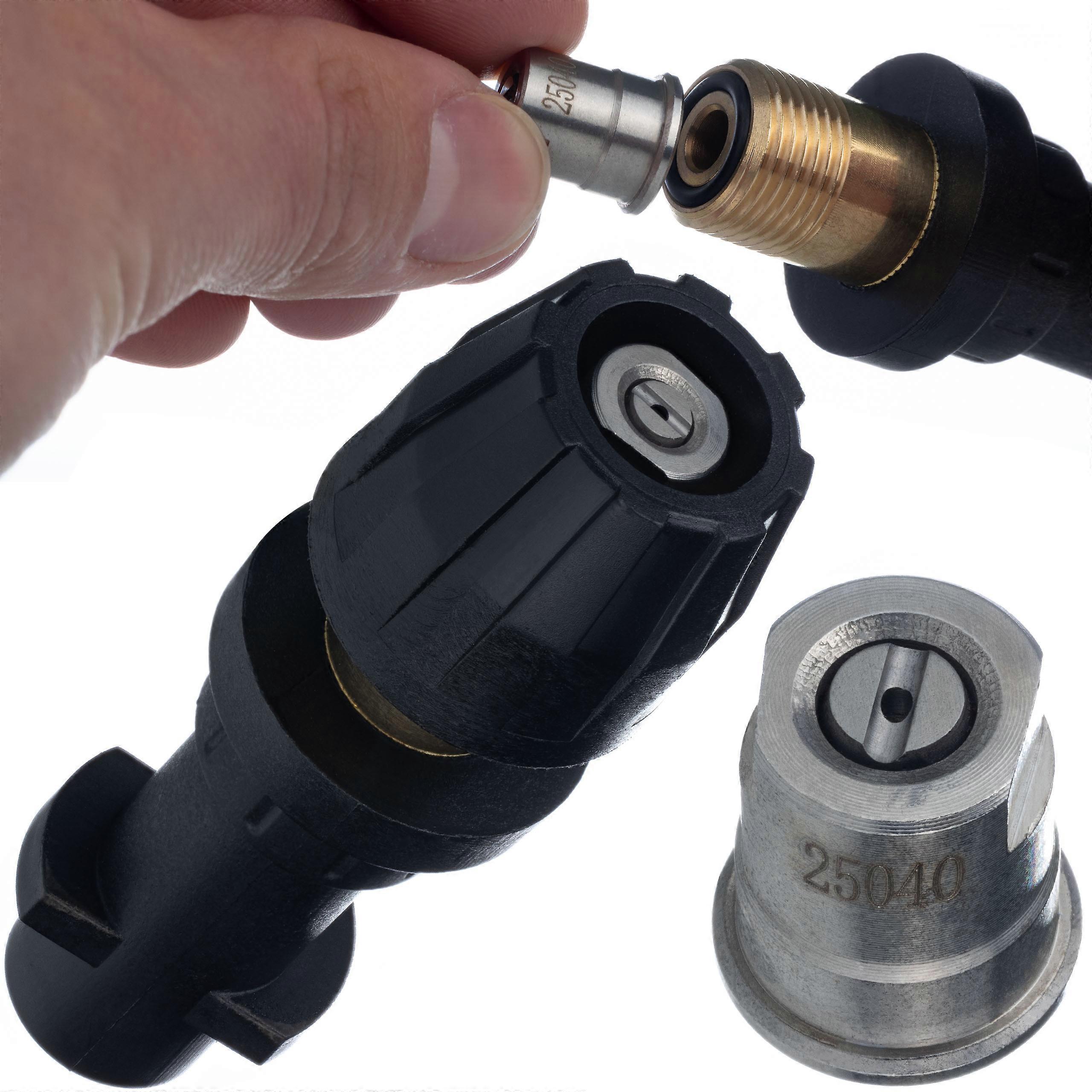 Rosfix Mini Lance with Flat Jet Nozzle Karcher K2-K7 10Cm | 160 Bar, Bayonet
