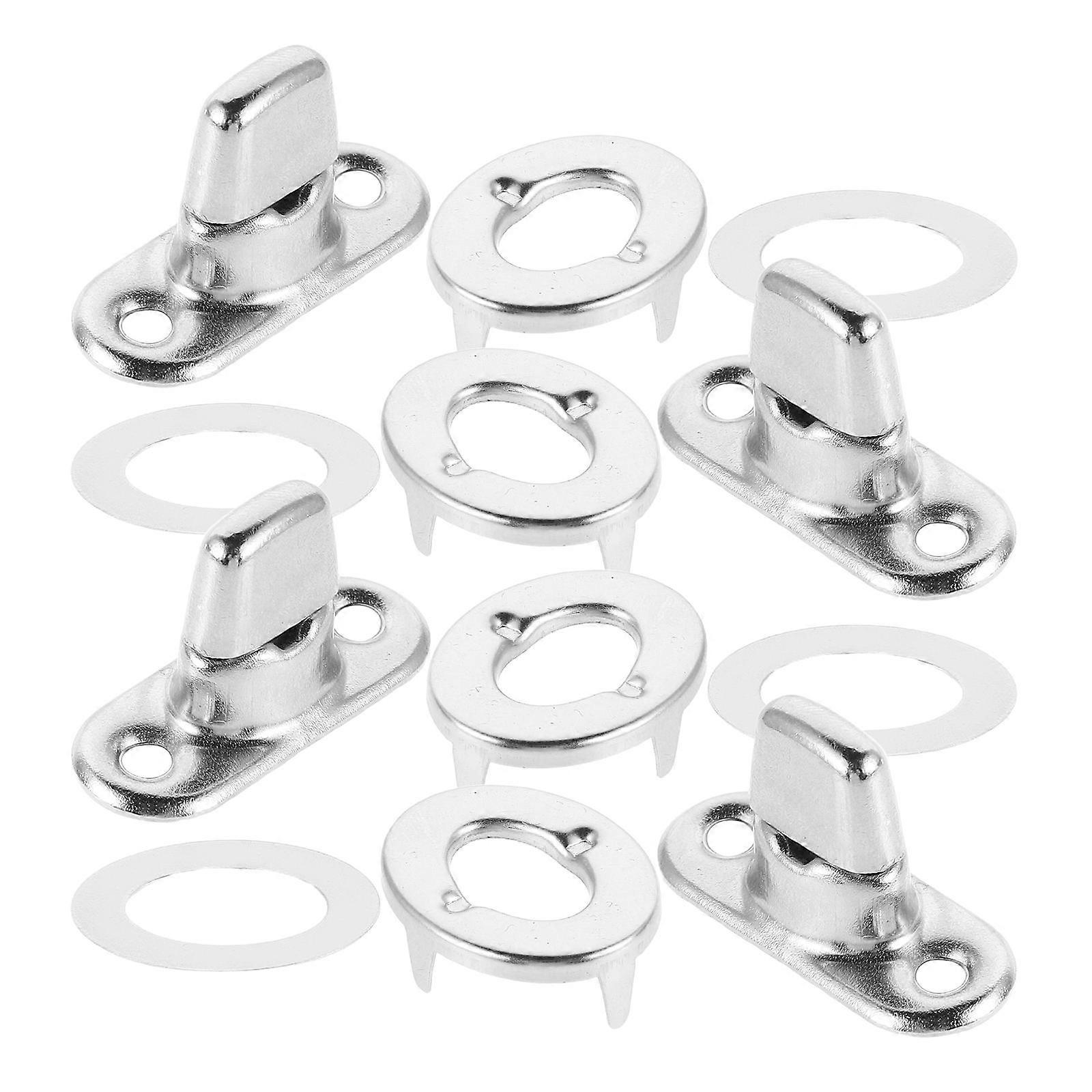 10 Sets Durable Metal Turn Lock Fasteners for Handbags, Briefcases & DIY Bag Making – Secure Clasp Hardware for Reliable Closures