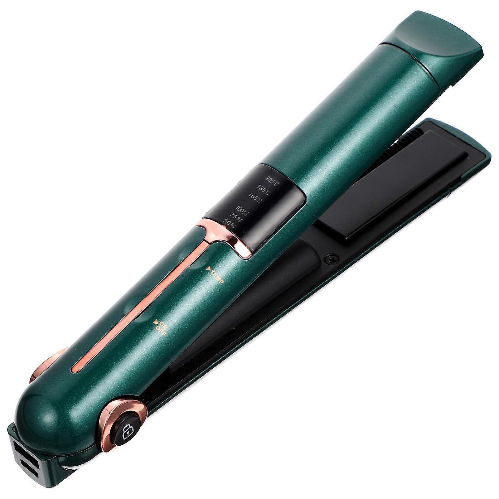 Cordless Portable Hair Straightening Irons Travel Use Rectangular Shape Ergonomic Design 1Set