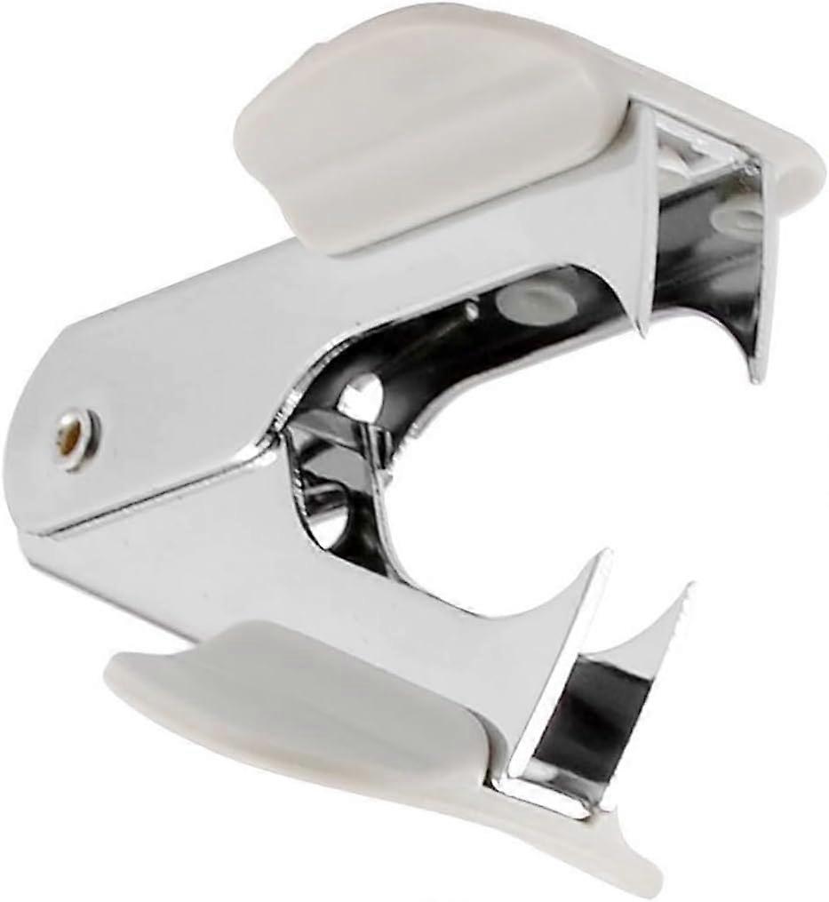 Staple Remover for 24/6, 26/6, Schools, Offices and Home, Staplers and Punches, White 1 Pack