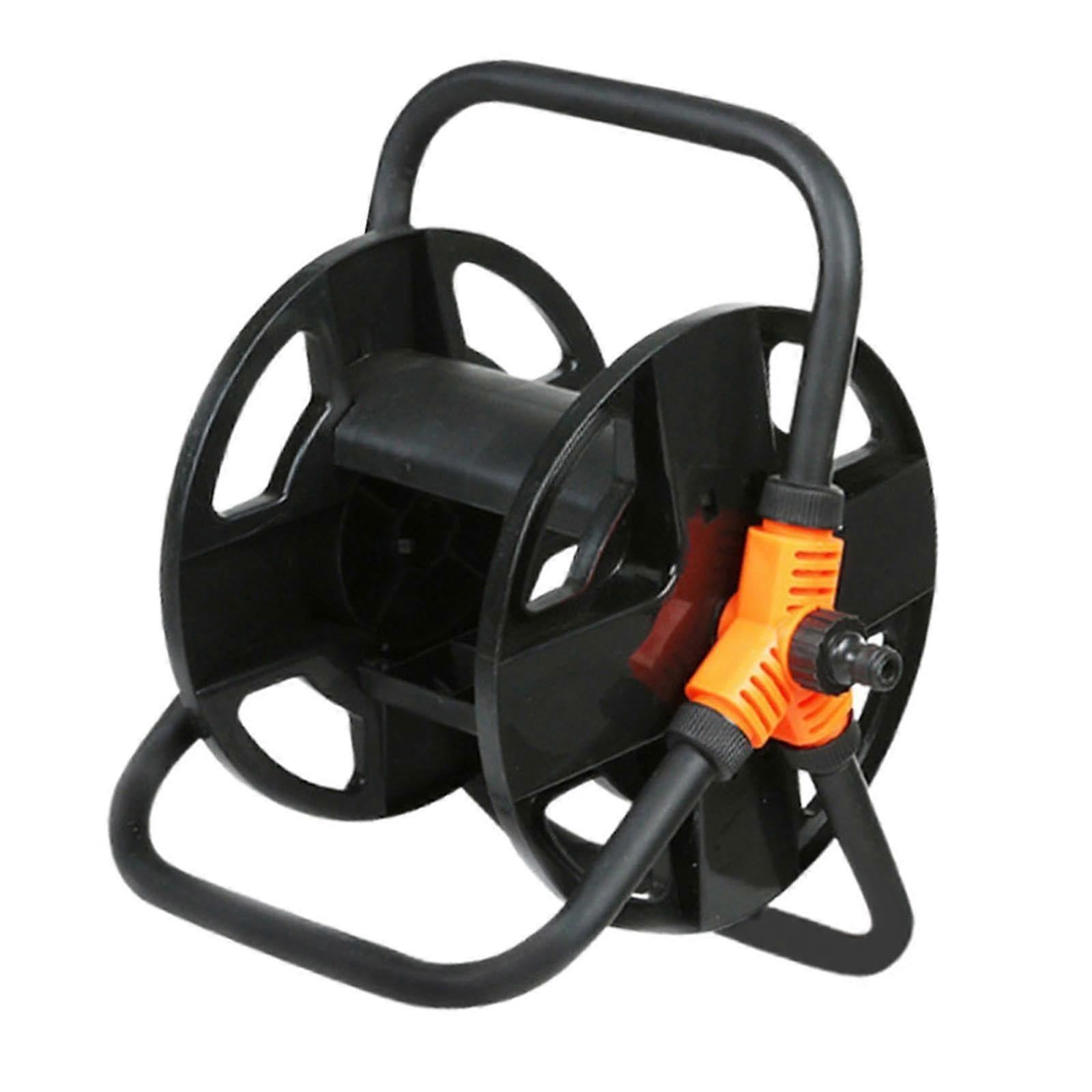 Hose reel cart, hose organizer for garden irrigation system