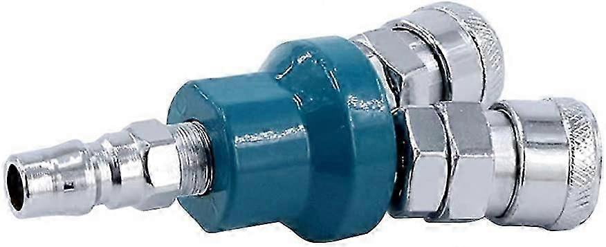 2 Way Quick Connector Air Compressor Multi Hose Manifold Coupler Fitting Pneumatic Tools
