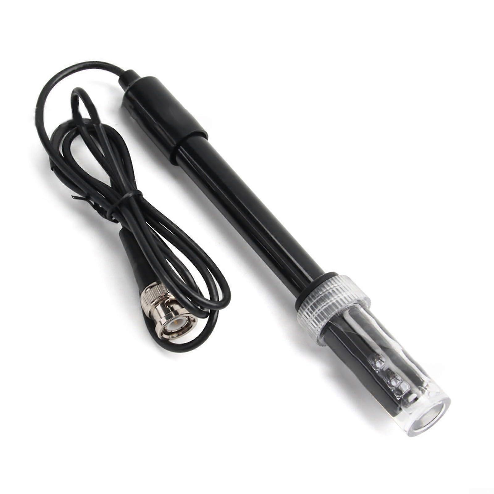 PH-201 Laboratory Electrode Probe 0-14 pH Range High Sensitivity BNC Connector Controller Compatible Aquarium Use